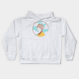 Euphoria Jungkook Bts Fanart Kpop Kids Hoodie